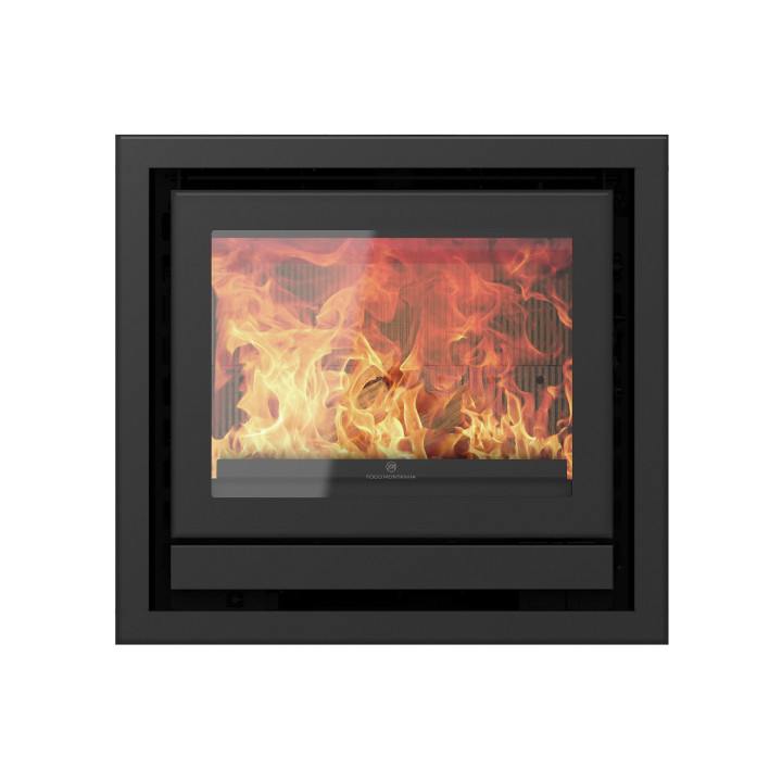 Recuperador de Calor a Lenha Fogo Montanha E601 Preto