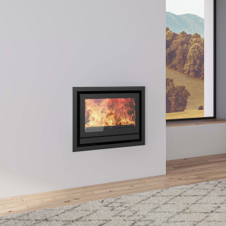 Recuperador de Calor a Lenha Fogo Montanha E701 Preto