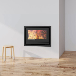 Recuperador de Calor a Lenha Fogo Montanha E801 Preto