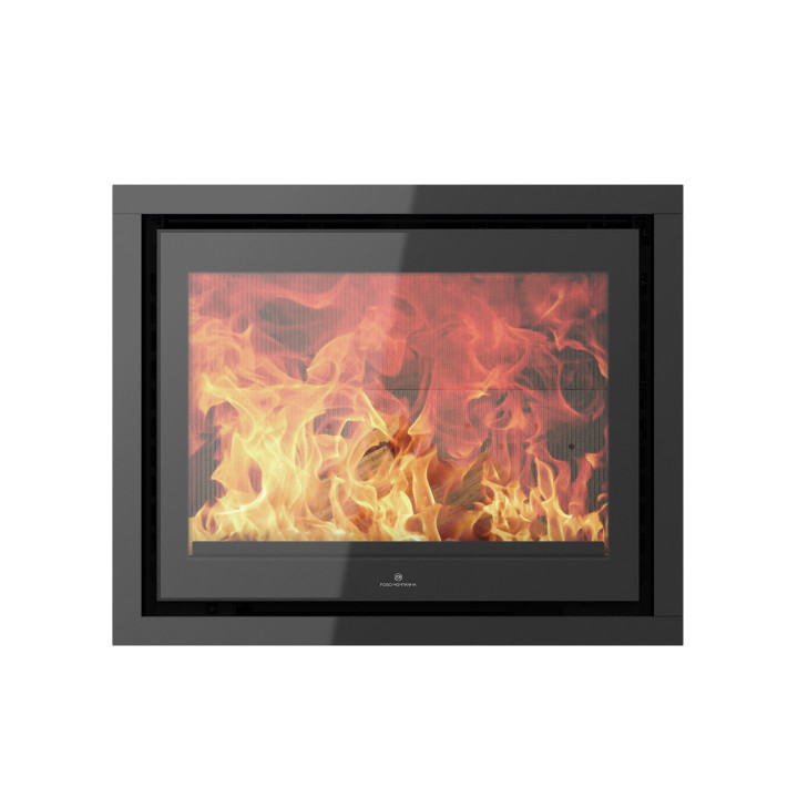 Recuperador de Calor a Lenha Fogo Montanha E909 Vitro