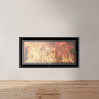 Recuperador de Calor a Lenha Fogo Montanha Vision M850 Porta Horizontal