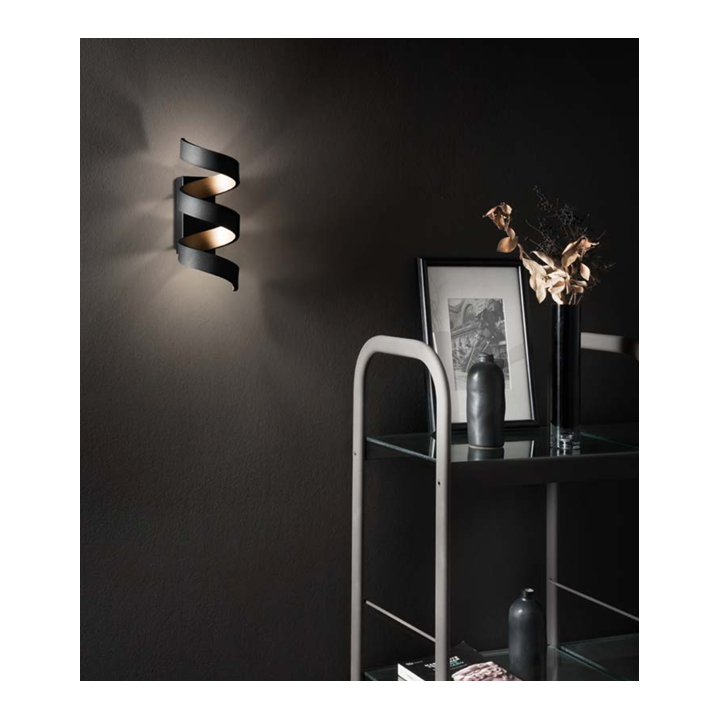 Iluminação de parede modelo Helix