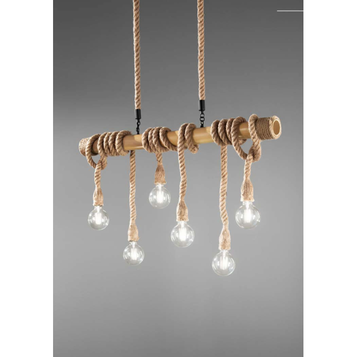 Iluminação de teto modelo Rope